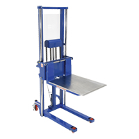 Gerbeur Hefti-Lift, M&eacute;canisme Pompe au pied, Capacit&eacute; de 1500 lb, Levage max de 63" Infinity Industrial Services Inc.
