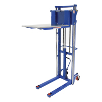 Gerbeur Hefti-Lift, M&eacute;canisme Pompe au pied, Capacit&eacute; de 1500 lb, Levage max de 63" Infinity Industrial Services Inc.