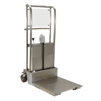 Gerbeur Hefti-Lift, M&eacute;canisme Pompe au pied, Capacit&eacute; de 450 lb, Levage max de 45-5/8" Infinity Industrial Services Inc.