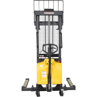 Fork Lift Stacker, Electric Operated, 2000 lbs. Capacity, 63" Max Lift Infinity Industrial Services Inc.