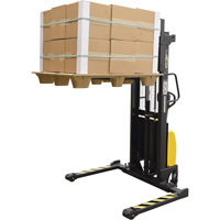 Fork Lift Stacker, Electric Operated, 2000 lbs. Capacity, 63" Max Lift Infinity Industrial Services Inc.
