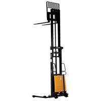 Fork Lift Stacker, Electric Operated, 2000 lbs. Capacity, 137" Max Lift Infinity Industrial Services Inc.