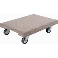 Wood Dollies - Medium-Duty, Polyolefin Wheels, 900 lbs. Capacity, 18" W x 24" D x 7" H Infinity Industrial Services Inc.