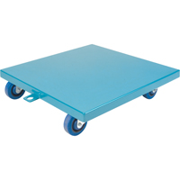 Plateaux roulants en acier, 18" la x 18" p x 7" h, Capacit&eacute; de 1200 lb Infinity Industrial Services Inc.