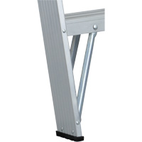 Commercial Duty Stepladders (2400 Series), 4', Aluminum, 225 lbs. Capacity, Type 2 Infinity Industrial Services Inc.