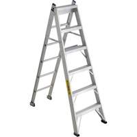 2700 Series Industrial Duty Multi-Way Ladders, 6', Aluminum, 250 lbs. Cap., ANSI 1, CSA 1 Infinity Industrial Services Inc.