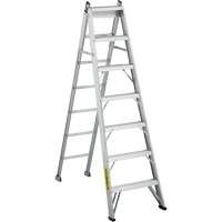 2700 Series Industrial Duty Multi-Way Ladders, 7', Aluminum, 250 lbs. Cap., ANSI 1, CSA 1 Infinity Industrial Services Inc.