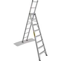2700 Series Industrial Duty Multi-Way Ladders, 8', Aluminum, 250 lbs. Cap., ANSI 1, CSA 1 Infinity Industrial Services Inc.