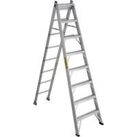 2700 Series Industrial Duty Multi-Way Ladders, 8', Aluminum, 250 lbs. Cap., ANSI 1, CSA 1 Infinity Industrial Services Inc.