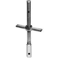 Accessoires pour &eacute;chafaudage - V&eacute;rin ajustable , V&eacute;rin ajustable, 24" la x 24" h Infinity Industrial Services Inc.