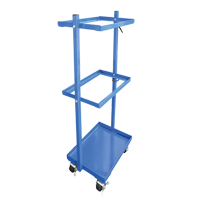 Chariot &agrave; cueillette, Acier, 30-11/16" la x 19-1/4" p, 3 tablettes, Capacit&eacute; 300 lb Infinity Industrial Services Inc.