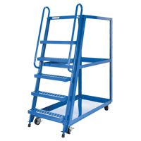 Chariot &agrave; cueillette, Acier, 27-7/8" la x 56-1/8" p, 3 tablettes, Capacit&eacute; 1000 lb Infinity Industrial Services Inc.