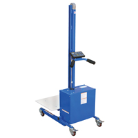 Quick Lift Platform Stacker, Electric Operated, 175 lbs. Capacity, 57" Max Lift Infinity Industrial Services Inc.