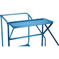 Mechanics/Maintenance Rolling Ladder, Steel, 4 Steps, 38" Platform Height Infinity Industrial Services Inc.