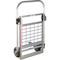 Four Wheel Folding Platform Truck, Aluminum, 750 lbs., 31" L x 23-1/4" W, 39" High Infinity Industrial Services Inc.
