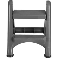 Folding Step Stool, 2 Steps, 19-1/2" x 20-1/2" x 22-3/4" High Infinity Industrial Services Inc.