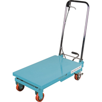 Heavy-Duty Hydraulic Scissor Lift Table, 27-1/2" L x 17-3/4" W, Steel, 330 lbs. Capacity Infinity Industrial Services Inc.