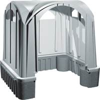 Abris en poly pour l'ext&eacute;rieur, 3 murs, 7' lo x 6' la x 7' h Infinity Industrial Services Inc.