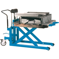 Hydraulic Skid Scissor Lift/Table, 42-1/2" L x 27" W, Steel, 1000 lbs. Capacity Infinity Industrial Services Inc.