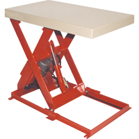 Table &eacute;l&eacute;vatrice &agrave; ciseaux, Acier, 36" lo x 20" la, Capacit&eacute; 1100 lb Infinity Industrial Services Inc.