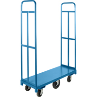 U-Boat Platform Truck, 48" L x 18" W, 1500 lbs. Capacity, Rubber Casters Infinity Industrial Services Inc.