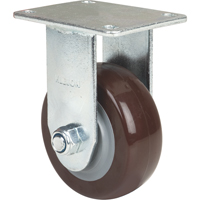 Caster, Rigid, 4" (101.6 mm), Polyurethane, 440 lbs. (199.58 kg.) Infinity Industrial Services Inc.