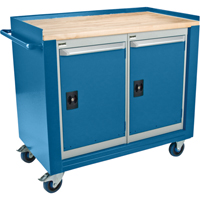 Industrial Duty Mobile Service Workbenches, Wood Surface Infinity Industrial Services Inc.