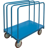 Chariot robuste pour transport de panneaux avec rails &agrave; palier unique, 48" x 30" x 45", Capacit&eacute; 2500 lb Infinity Industrial Services Inc.