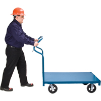Chariots ergonomiques &agrave; plateforme pour ramassage de commande Infinity Industrial Services Inc.