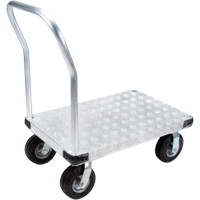 Aluminum Platform Truck, 24" W x 36" L, 1100 lbs. Cap., Flat Free Wheels Infinity Industrial Services Inc.
