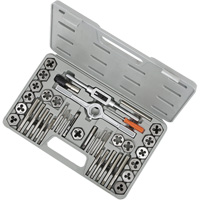 TD40H SAE HSS Tap & Alloy Die Set, 40 Pieces Infinity Industrial Services Inc.