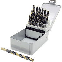 Jeu de forets &agrave; queue r&eacute;duite de premi&egrave;re qualit&eacute; JET-KUT B & G BG29RS, 29 morceaux, Acier rapide Infinity Industrial Services Inc.