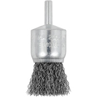 Shaft Mounted Crimped End Brush, 1", 0.012" Fill, 1/4" Shank Infinity Industrial Services Inc.