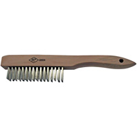 Scratch Brush, Stainless Steel, 4 x 16 Wire Rows Infinity Industrial Services Inc.