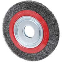 Crimped Wire Wheel, 10" Dia., 0.014" Fill, 2" Arbor Infinity Industrial Services Inc.