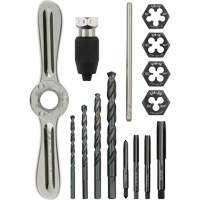 Tap and Die Set with Hex-Lok 2-in-1 Handle, 15 Pieces Infinity Industrial Services Inc.