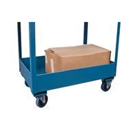 Chariots de service &agrave; bordure profonde, 2 Tiers, 24" la x 47" h x 36" p, Capacit&eacute; 1200 lb Infinity Industrial Services Inc.