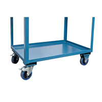 Chariots de service mobiles, 2 Tiers, 24" la x 57" h x 40" p, Capacit&eacute; 1200 lb Infinity Industrial Services Inc.