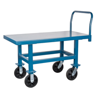 Elevated Platform Trucks, 48" L x 24" W, 2000 lbs. Capacity, Nylon Casters Infinity Industrial Services Inc.