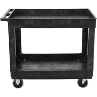 Flat Handle Utility Cart, 2 Tiers, 40" x 32-1/4" x 24", 500 lbs. Capacity Infinity Industrial Services Inc.