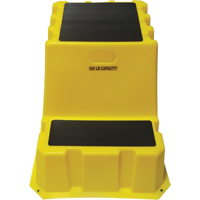Nestable Industrial Step Stools, 2 Steps, 32-3/4" x 25-3/4" x 20-1/2" High Infinity Industrial Services Inc.