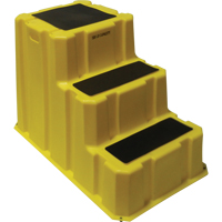 Nestable Industrial Step Stools, 3 Steps, 42" x 25-3/4" x 29" High Infinity Industrial Services Inc.