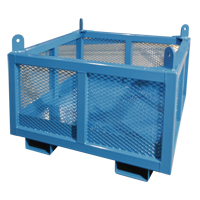 Material Handling Basket, 24" H x 48" W x 48" D, 1000 lbs. Capacity Infinity Industrial Services Inc.