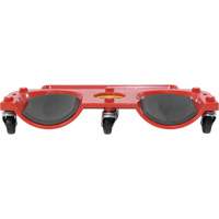 Rolling Knee Dolly, Plastic, Red, 350 lbs. Capacity Infinity Industrial Services Inc.