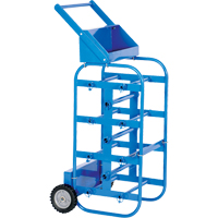 Chariot portatif pour mat&eacute;riaux bobin&eacute;s, Acier, 11 Montants, 19-1/2" la x 43-1/4" h x 17-1/2" p, Capacit&eacute; de 150 lb Infinity Industrial Services Inc.