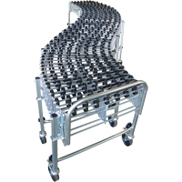 Expandable/Flexible Conveyors, 18" W x 24' 8" L, 226 lbs. per lin. ft. Capacity Infinity Industrial Services Inc.