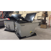 Couvercle en acier pour conteneur autobasculeur Infinity Industrial Services Inc.