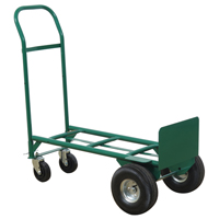 Diable convertible &eacute;conomique Greenline, Acier, Capacit&eacute; 600 lb Infinity Industrial Services Inc.