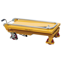 Hydraulic Scissor Lift Table, 17.75" L x 27.5" W/27-1/2" L x 17-3/4" W, Steel, 330 lbs. Capacity Infinity Industrial Services Inc.