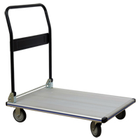 Folding Handle Platform Truck, Aluminum, 350 lbs., 29" L x 18-1/2" W, 34-1/2" High Infinity Industrial Services Inc.